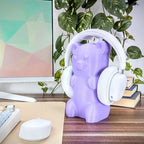 Gummy Bear Headphone Stand Hanger - Cute Headset Holder - Kawaii Desk Accessories - Compatible with Most Headphones (Mint) - Image 7