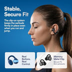 Raycon Everyday Clip-On Earbuds, Open Ear & Water Resistant, 30Hr (Blue) - Image 6