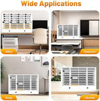 Adjustable Literature Organizer,32 Slots Desktop Mail Center Storage - Image 7