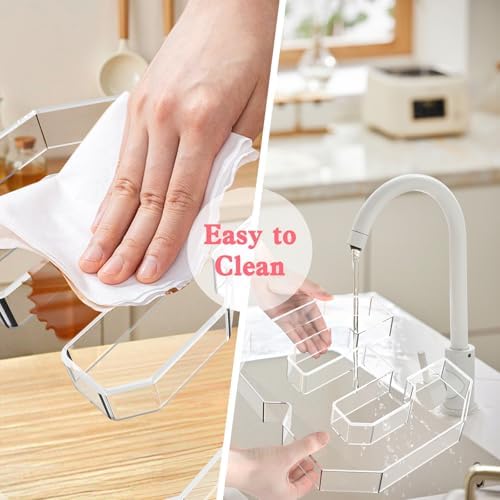 13.8" Acrylic Number Charcuterie Tray, Fillable Charcuterie Box (Number 9) - Image 5