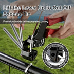 Stainless Steel Cable Tie Gun Kit – 500 Pcs (6, 8, 12, 16 in) Metal Zip Tie - Image 4