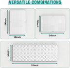 EVERHANGER Metal Pegboard Panels, Heavy Duty Pegboard Wall Organizer - Image 3