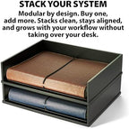 Victor Wood Stacking Letter Tray - Image 5