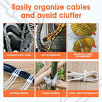 2000 PCS Zip Ties 8 Inch, Cable Ties 40lbs Tensile Strength, Black Zip Ties for Indoor and Outdoor Use, UV Resistant Wire Ties - Image 7
