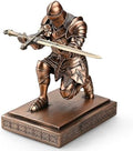 Medieval Warrior Knight Pen Holder Fun Desk Accessories Paperweight Copper by Amoysanli