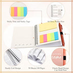 20 Sets Employee Appreciation Gift Bulk for Nurse Teacher Thank You Being Awesome Weekly Planner Sticky Notebook Pen Back to School Gift for Teacher Staff Coworker (Plastic,Bright Colors) - Image 4