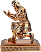King's Guard Knight Pen Holder with a Letter Opener Desk Organizers Copper - Image 3