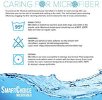 Arkwright Microfiber Glass Cleaning Cloths - Case of 180 - Lint Free, Streak Free, Shiny Finish, Ideal for Cleaning Mirrors, Glass, Screens, 16 x 16 in, Blue - Image 6