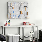EVERHANGER Metal Pegboard Panels, Heavy Duty Pegboard Wall Organizer - Image 6