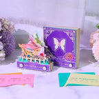 2027 3D Paper Carving Desk Calendar With LED Light - Image 2
