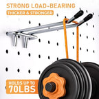 INCLY 176PCS Pegboard Hooks with Peg Locks, 1/4" Heavy Duty Metal - Image 5