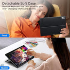 JUQITECH Magnetic Keyboard Case for Samsung Galaxy Tab S11 Ultra 14.6 Inch - Image 4