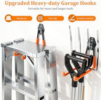 Housolution Steel Garage Hooks - 30Pack Anti-Slip Coating, Orange - Image 5