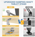 Houele Tablet Stand Holder for Desk iPad Stand Desk Mount, Silver - Image 5