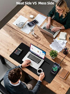 Mouse Pad with Magnetic Wireless Charging & Adjustable Phone Stand - Image 3