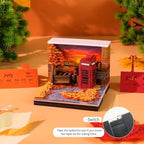 3D Calendar 2027, Unique 3D Memo Pad Tear Away Time Piece Calendar, Fun DIY Paper Carving Art 3D Desk Calendar Notepad Gift for Christmas, New Year (Seine River Banks) - Image 3