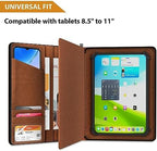 KHOMO Universal Padfolio Case – Tablet Portfolio Organizer with Notepad Holder – Compatible with iPad 10th/11th Gen, iPad Pro 11, iPad 7/8/9 (10.2", 10.9", 9.7") (Pack of 2) - Image 2