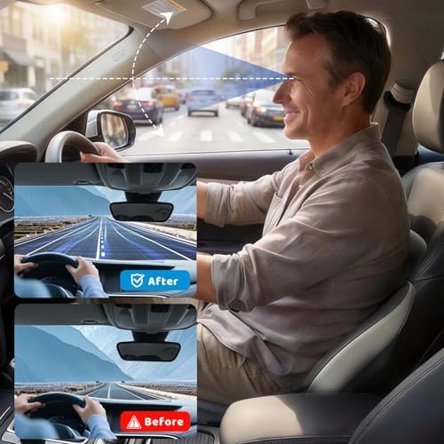 Ergonomic Memory Foma Car Seat Cushion Reducing Sciatica Pressure - Image 6
