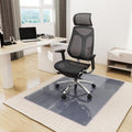 [Tempered Glass] 36" x 46" Glass Office Chair Mat for Carpet by KOONMI