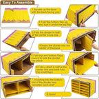 Colingmill 2 Pcs Pencil Classroom Paper Storage Organizer 19x12inch - Image 4