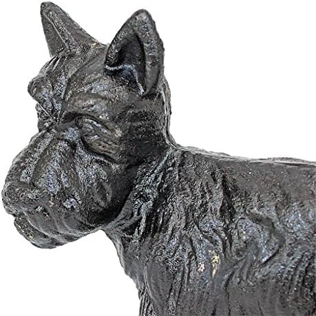 Design Toscano Naughty Peeing Scotty Dog Die-Cast Iron Bookend and Doorstop - Image 6