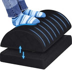 CushZone Foot Rest for Under Desk at Work, Black-16.9 in by CushZone
