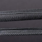Electriduct 1.75" F6 Flat Braided Wrap Around Sleeving Flexible Mesh Cable Protector Wire Cover - 25 Feet - Black - Image 4