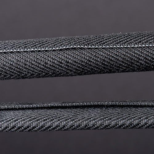 Electriduct 2.25" F6 Flat Braided Wrap Around Sleeving Flexible Mesh Cable Protector Wire Cover - 10 Feet - Black - Image 4