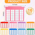 party greeting 12 Pack Rainbow Hanging File Folder Dividers for Cabinets - Image 2