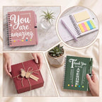 Sprial Notebooks with Pens Bulk, 48 Pack, 5.5 x 4.7 Inch, Boho - Image 6