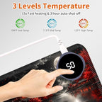 Heated Desk Pad & Mouse Pad, 3 Heat Levels, 3-Hour Auto Shut-Off - Image 5
