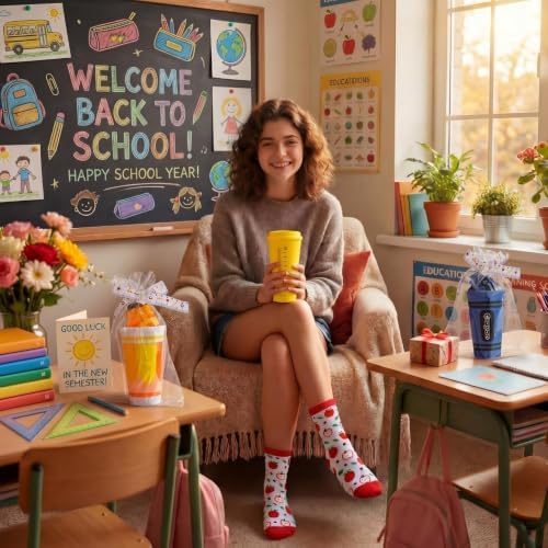 24 Pcs Back to School Teacher Gift Bulk Reusable 16 oz Teacher - Image 4