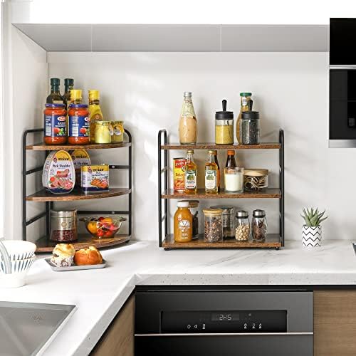 IBUYKE Counter Shelf,Kitchen Organization and Storage,Brown TWJ001H - Image 2
