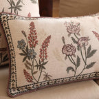 ISAENNE Designer Linen Throw Pillow Cover,Set of 2,20"x12"-Helena C - Image 6