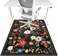 Office Chair Mat for Hardwood Floor & Tile Floor,36"x48"-Black Multicolor by LreedyMat