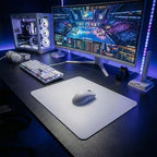 Glass Gaming Mousepad, 13x16 inch White Tempered Glass Mousepad, Professional Esport MousePads - Image 6