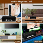 Cable Management Box with Magnetic Lock, Cord Organizer for Desk - Image 6