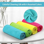 HOMEXCEL 200PK Microfiber Cleaning Cloth, Cleaning Rag for Home, 11.5x11.5 - Image 3