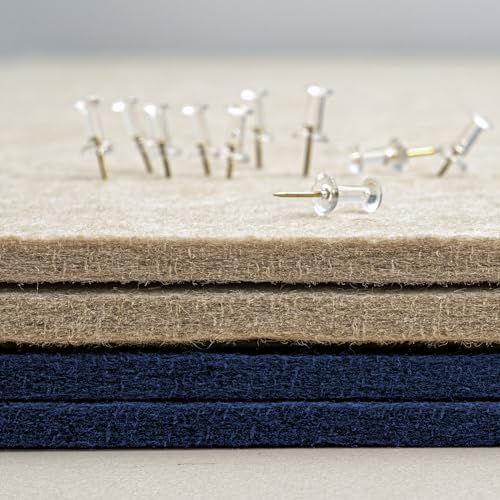 Felt Bulletin Board 24x18 inches, Decorative Pin Board for Home & Office - Image 5