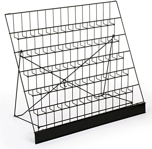 Displays2go 6-Tier Wire Tabletop Display Rack - Image 2