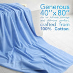 American Soft Linen 100% Cotton Luxury Turkish Towels, 40x80 XL Bath Sheet - Image 2