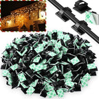 EBOOT 3/4” Adhesive Cable Wire Clips for Desk Wall Car, 1000 Pieces by eBoot