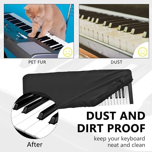 Musiin 49 Key Piano Keyboard Cover Compatible with NI A49,Roland A-500PRO - Image 3