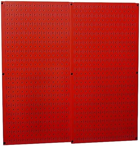 Wall Control 30-P-3232R Red Metal Pegboard Pack by Wall+Control