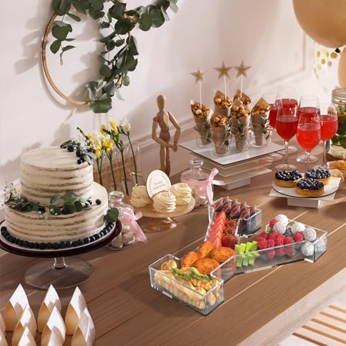 13.8" Acrylic Letter Charcuterie Tray,Fillable Alphabet Box (Letter Y) - Image 6