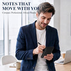 6 Set Small Pocket Notepad with Pen Holder A7 Mini Notepad - Image 6