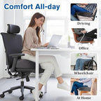 CushyOasis Seat Cushion, Office Chair Cushions, 5.28 in Thick (Grey) - Image 6