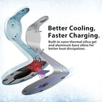 3 in 1 Charging Station for Apple Devices,Mag-Safe Charger Stand Fast Charging,Wireless Charger for iPhone 16/15/14/13/12 Series,& AirPods,& iWatch(USB Charger Included) - Image 6