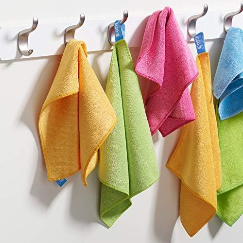 E-Cloth Microfiber Cloth, World's Leading Premium Microfiber Cleaning Cloth, Twice as Durable as Competition, 1 Year Guarantee, Ideal for Kitchen, Countertops, Sinks, and Bathrooms, Green, 1 Pack - Image 5