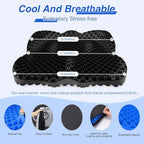 Thicken 19.7in Seat Cushion, Gel Seat Cushion for Long Sitting–Office Chair, Wheelchair, Car Cushion, Large Cooling Pad for Back Pain, Sciatica, Tailbone Pain Relief - Image 6